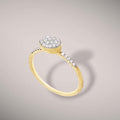 Anello Nanis in oro kt18 con diamanti taglio brillante ct0,21