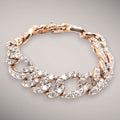 Bracciale in oro kt18 con diamanti taglio brillante ct20,43 F VS