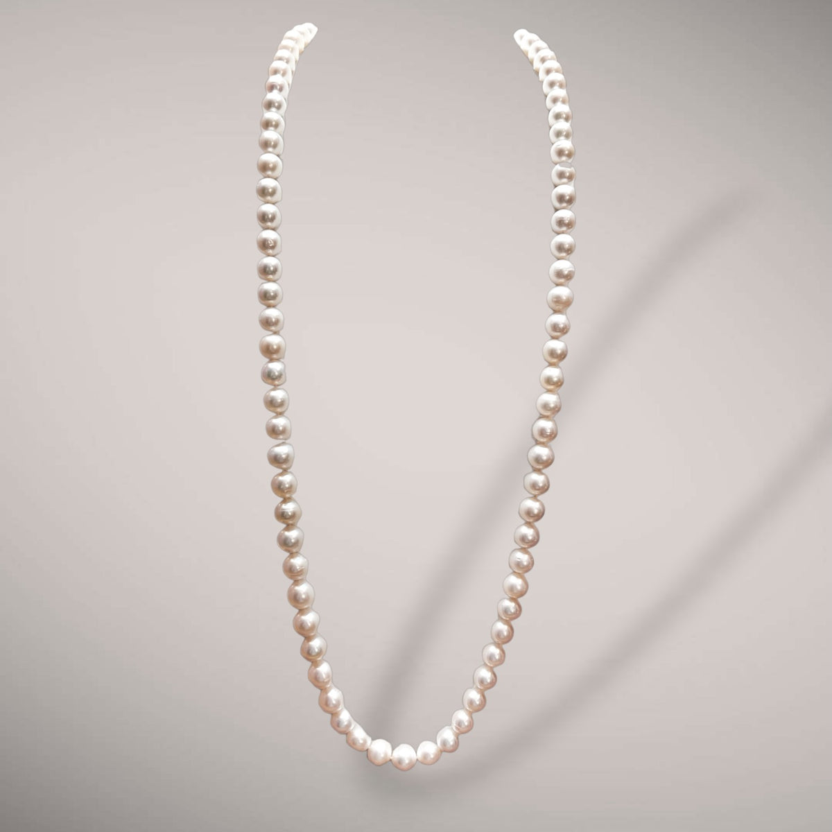 Collana di perle australiane naturali coltivate 11-11,5mm