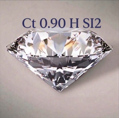 Diamante taglio brillante ct0,70 D IF certificato GIA IGI HRD